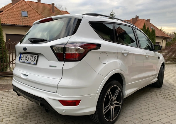 Ford Kuga cena 82800 przebieg: 73891, rok produkcji 2018 z Wojnicz małe 407